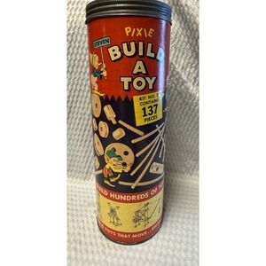 Vintage Pixie Build a Toy Kit No. 2  Steven Manufacturing 1951 USA Complete Set